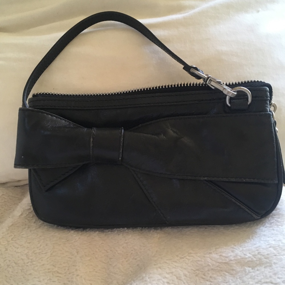 Steve Madden leather clutch